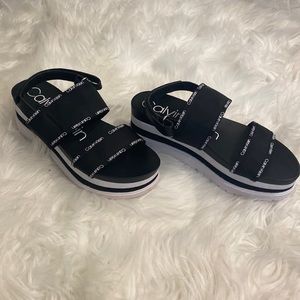 Calvin Klein wedge sandal